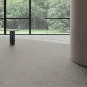 سطح بورسلان Fringe من Mutina بمقاطع محفورة