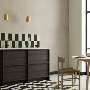 نقشة Square Orange من مجموعة Mattonelle Margherita، بورسلان Mutina