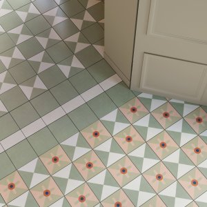 أرضية وجدار بنقشات متنوعة من Mattonelle Margherita لدى Mutina