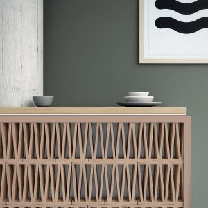 جدار مفرّغ من التيراكوتا Celosia من Mutina