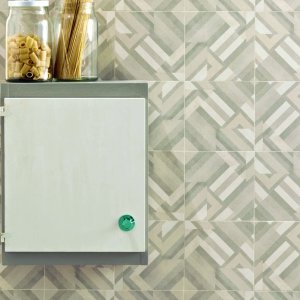 نقوش Azulej Bianco بتدرج لوني واحد