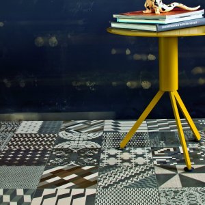 تفصيلة نقش Azulej Renda من Mutina