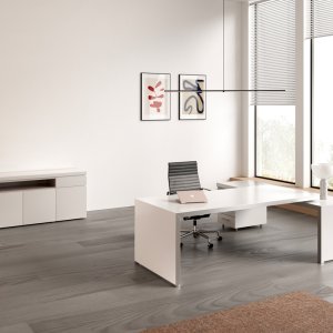 سطح Fenix Nero Ingo على مكتب Fattore Alpha