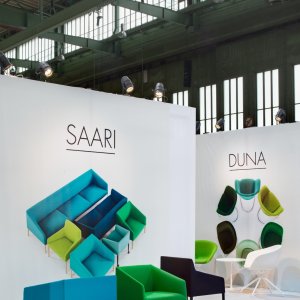 منطقة لاونج متكاملة بمجموعة Saari من Arper