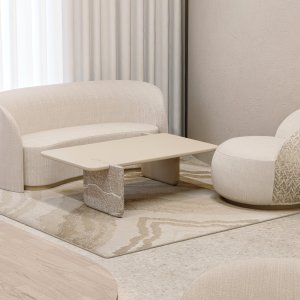 Ginza من Codutti: طاولة الاجتماعات التي يقترحها المصنع طاولةَ طعام أيضاً