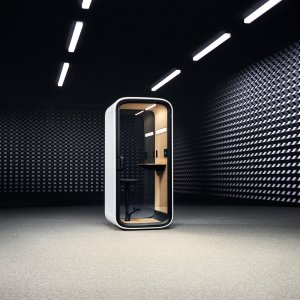 شاشة اللمس مقاس 8 بوصات في كبينة Framery One Compact