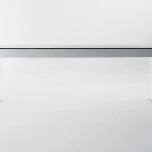 تفصيل الألومنيوم المصقول يدويًا في Air Desk من Gallotti & Radice