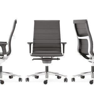 آلية الإمالة بغطاء من الألمنيوم في Una Chair