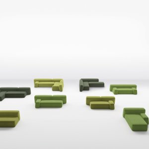 وحدات Suiseki مركّبة بارتفاعات متزحزحة