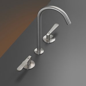 خلاط جداري بمقبضين Lutezia بتشطيب Bronze الساتاني، Cea Design