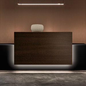 بانكو استقبال لوكس من برالكو بإضاءة LED محيطية