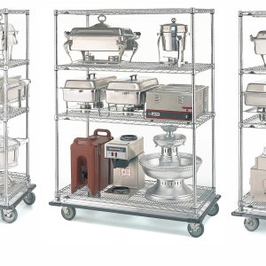 قائم SiteSelect والكمّ المخروطي في رف Super Erecta Metro