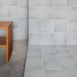 تفصيلة الشبكة الدقيقة Aurore Charcoal Grid S