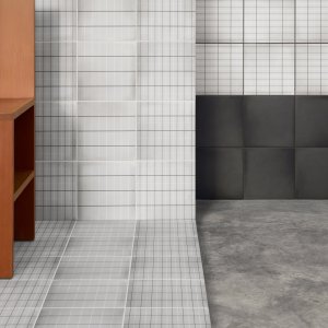 جدار دش من Aurore Light Blue Grid S بتصميم فينسنت فان دويسن