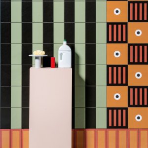 بلاطة 20.5×20.5 سم بنقشة Signs من سلسلة Mattonelle Margherita