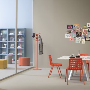 محطة عمل Arki-Table ARKW9 لأربعة أشخاص مع ألواح فاصلة