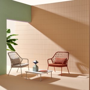 كنبة Buddy Sofa 218 من Pedrali بمساند ذراعين