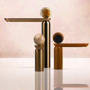 خلاط Perle من Gessi بقاعدة نحتية