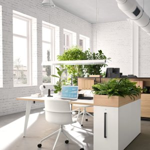 إضاءة LED فوق طاولة social من Pigreco